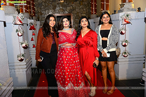 Actress Alekhya Angel Threw Christmas Party