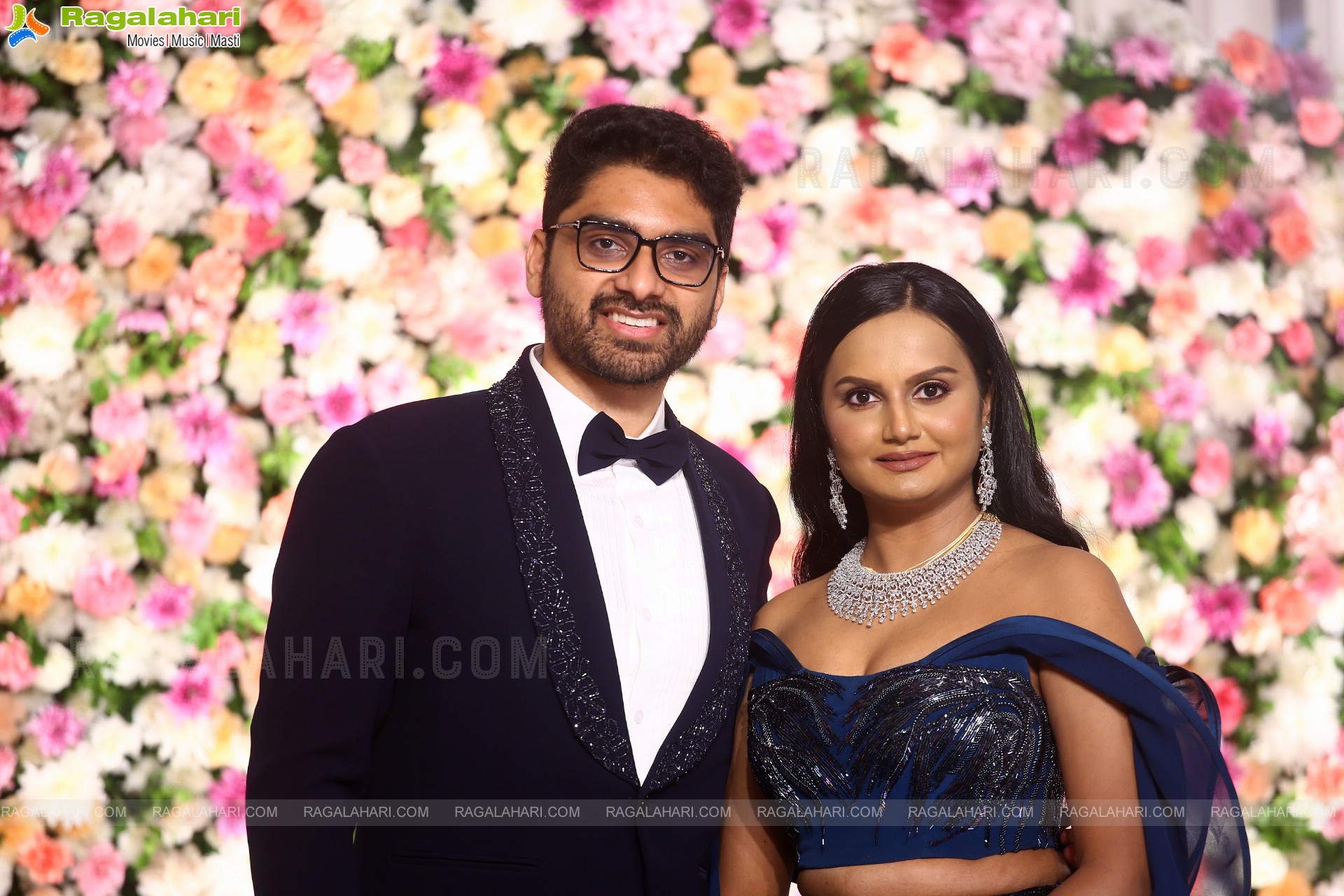 Celebrities at Director Gunasekhar's Daughter Neelima Guna & Ravi Prakhya Wedding Reception