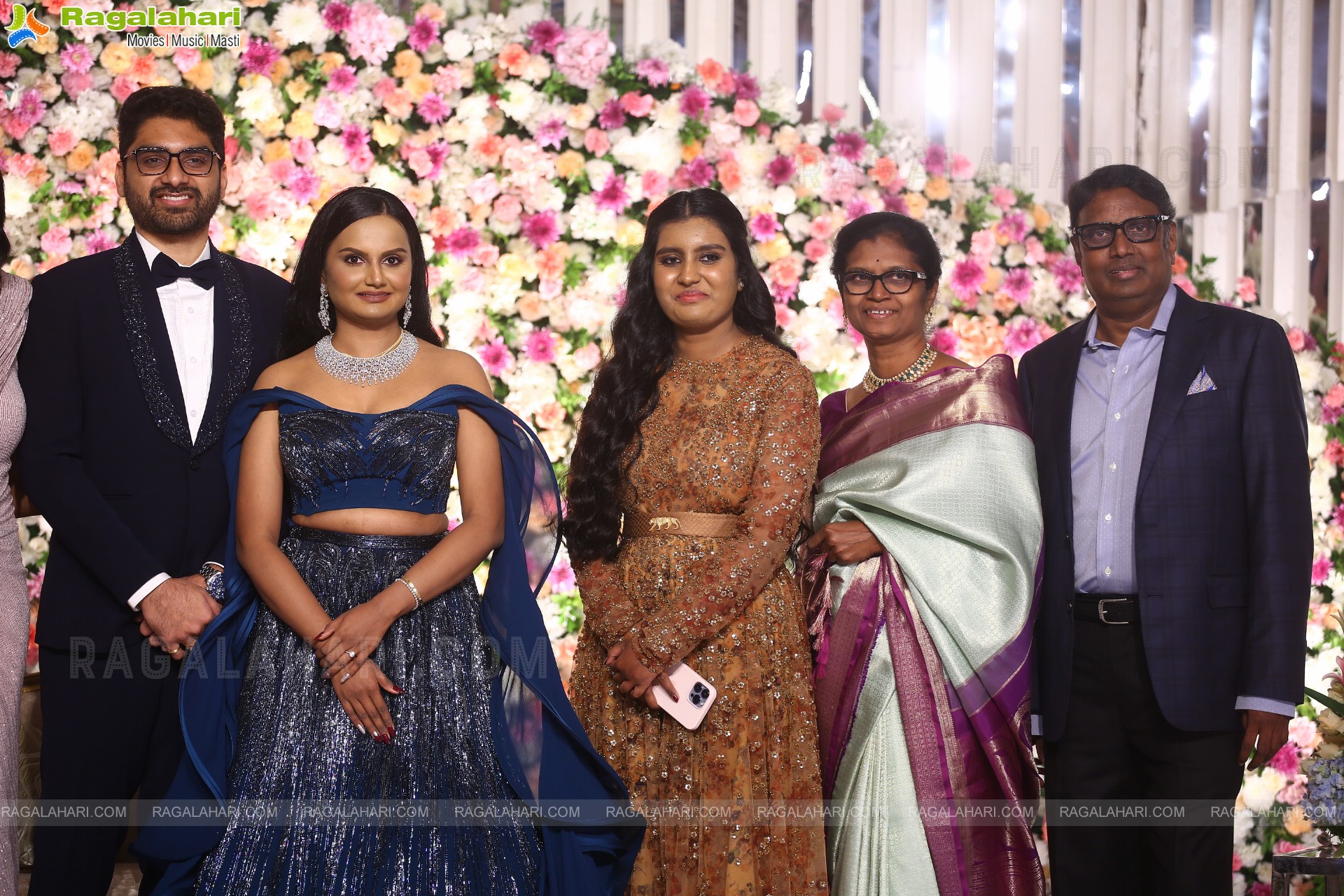 Celebrities at Director Gunasekhar's Daughter Neelima Guna & Ravi Prakhya Wedding Reception