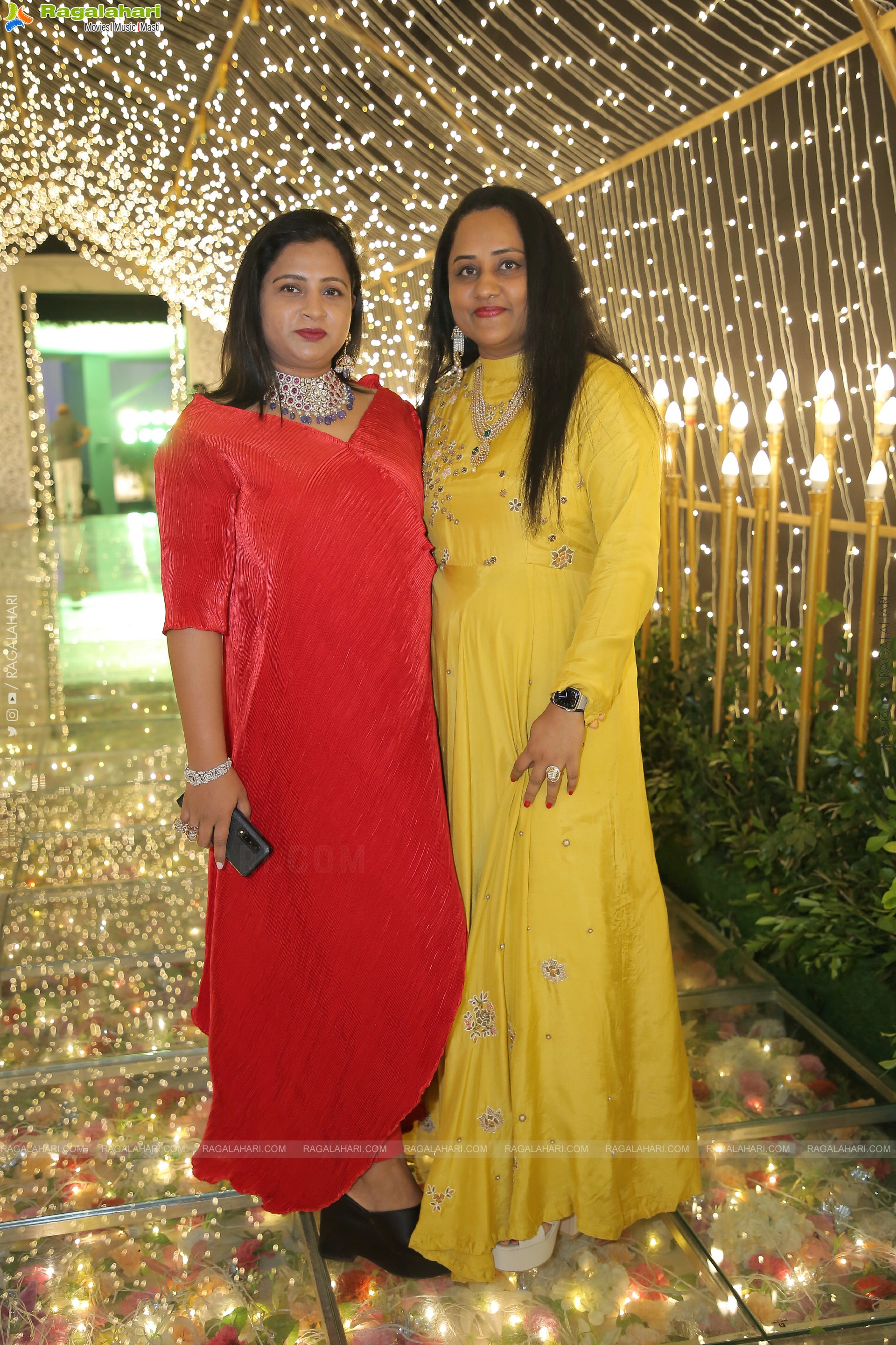 Prateek & Hitha's Sangeeth at N Convention, Hyderabad