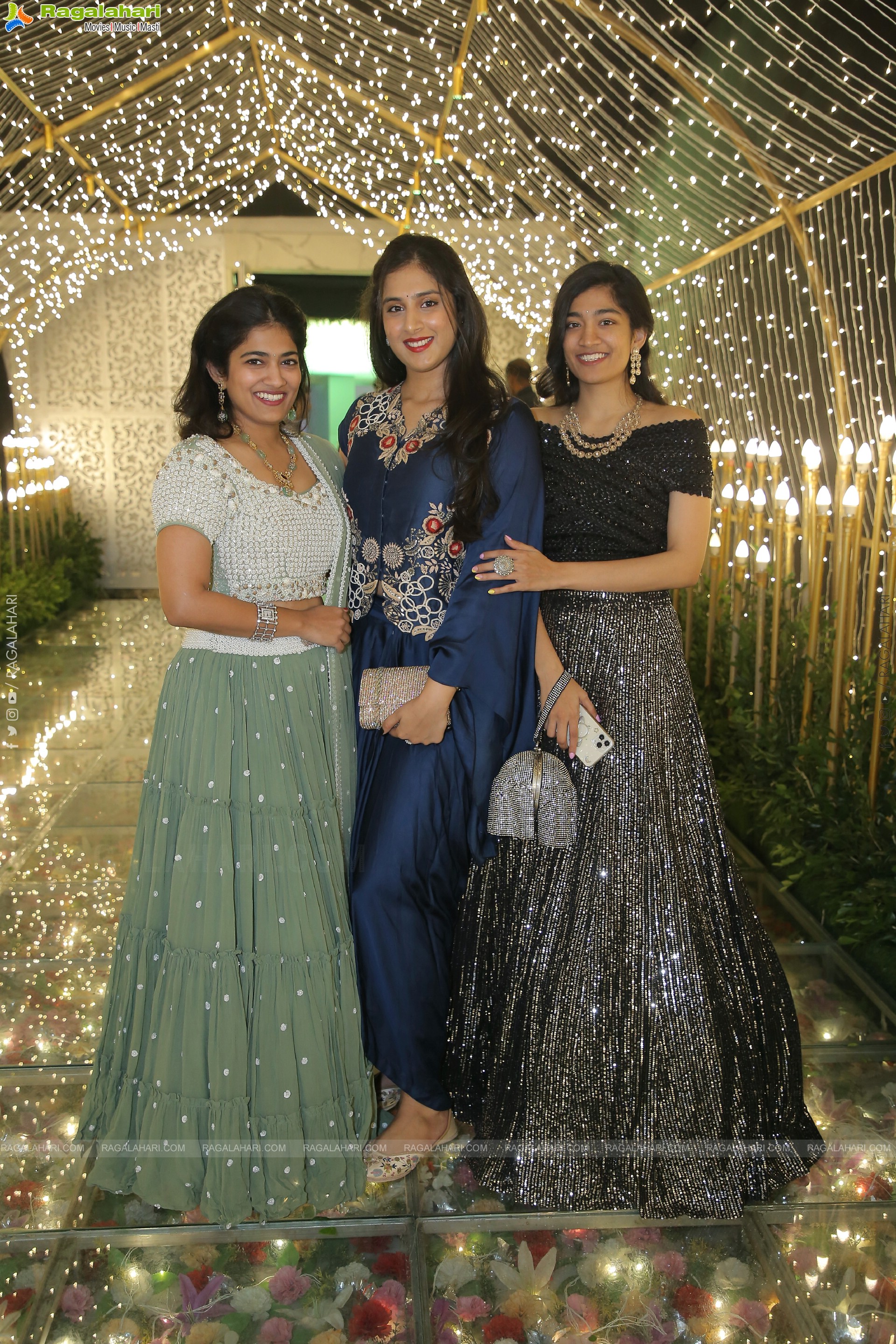 Prateek & Hitha's Sangeeth at N Convention, Hyderabad