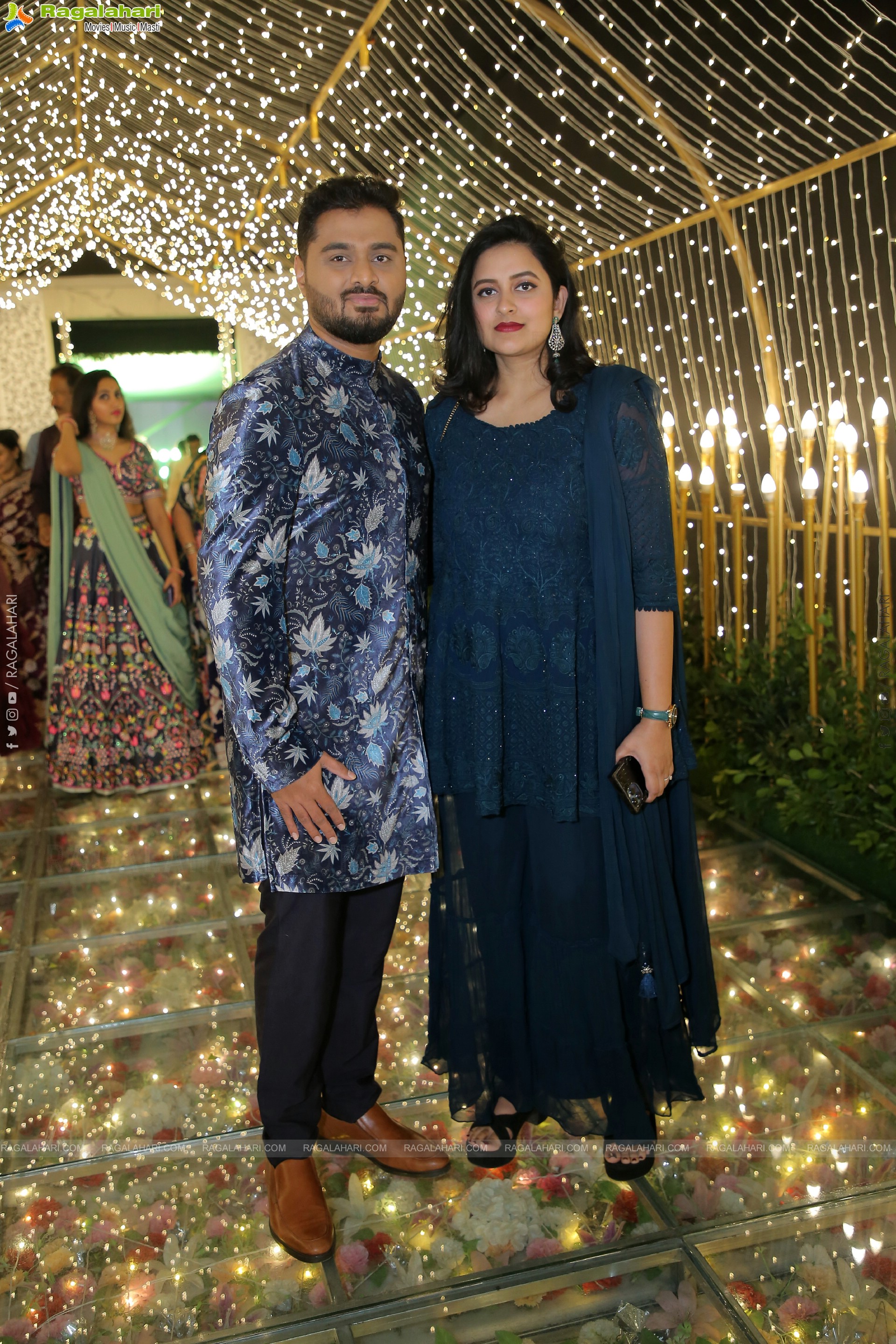 Prateek & Hitha's Sangeeth at N Convention, Hyderabad