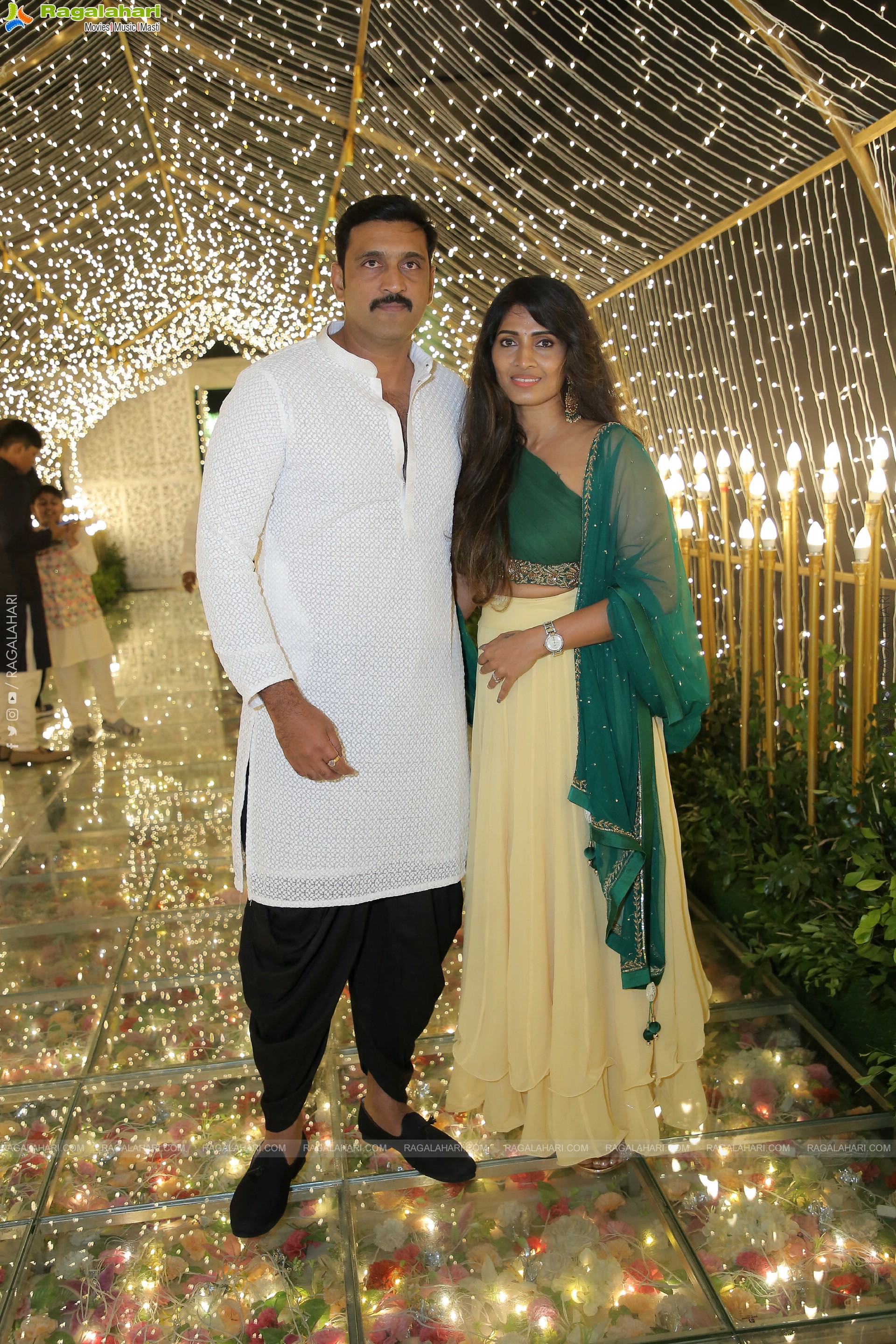 Prateek & Hitha's Sangeeth at N Convention, Hyderabad