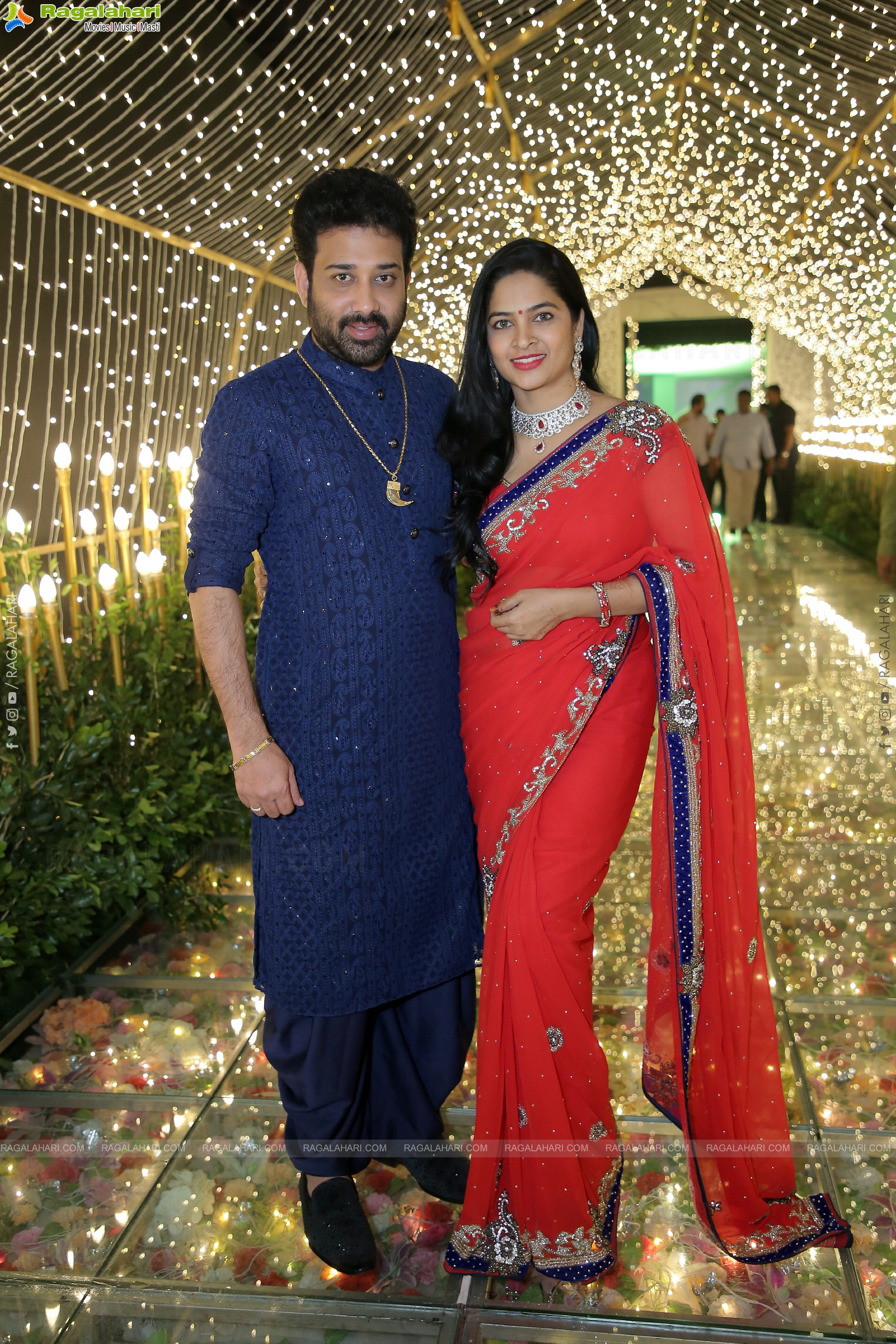 Prateek & Hitha's Sangeeth at N Convention, Hyderabad