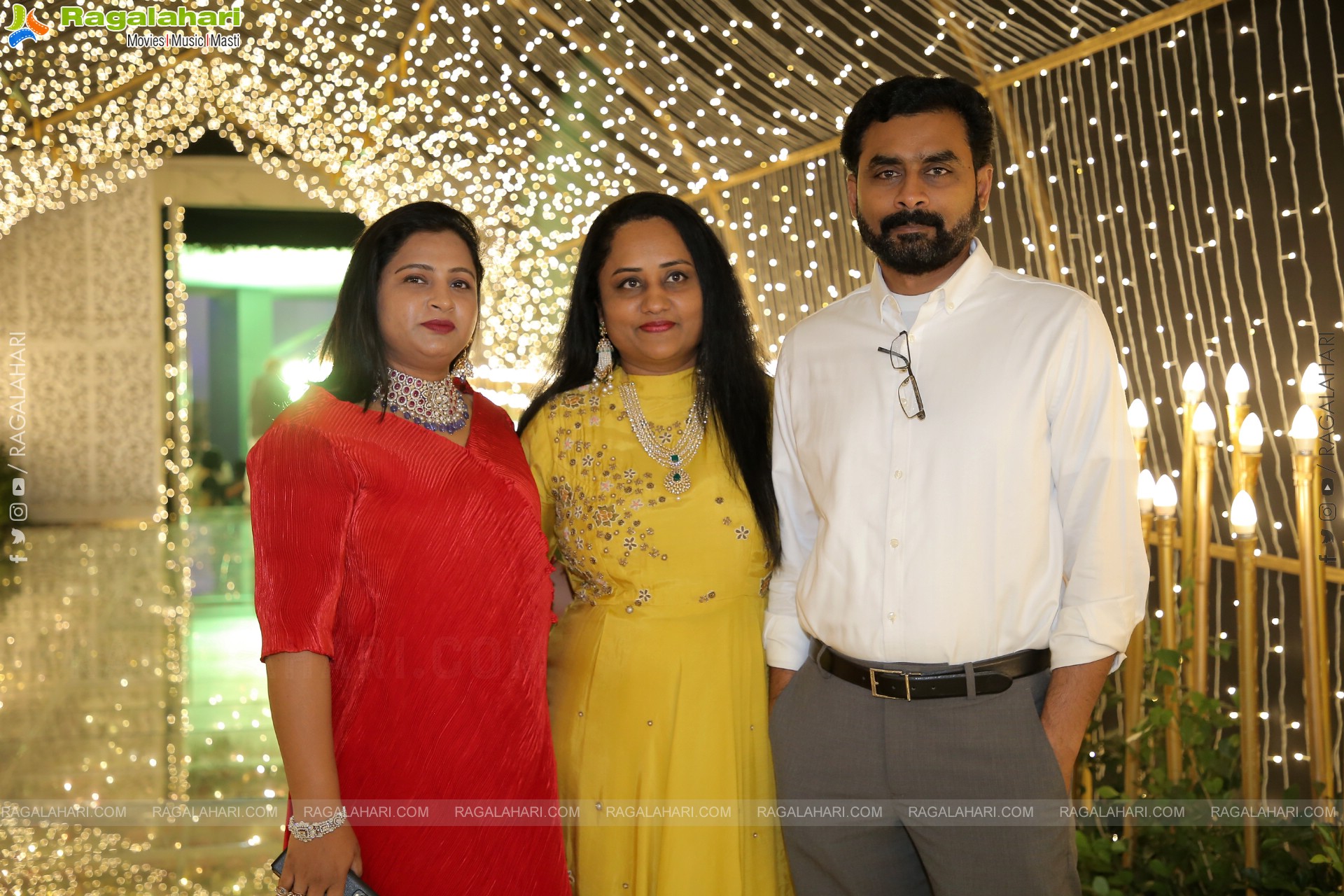 Prateek & Hitha's Sangeeth at N Convention, Hyderabad