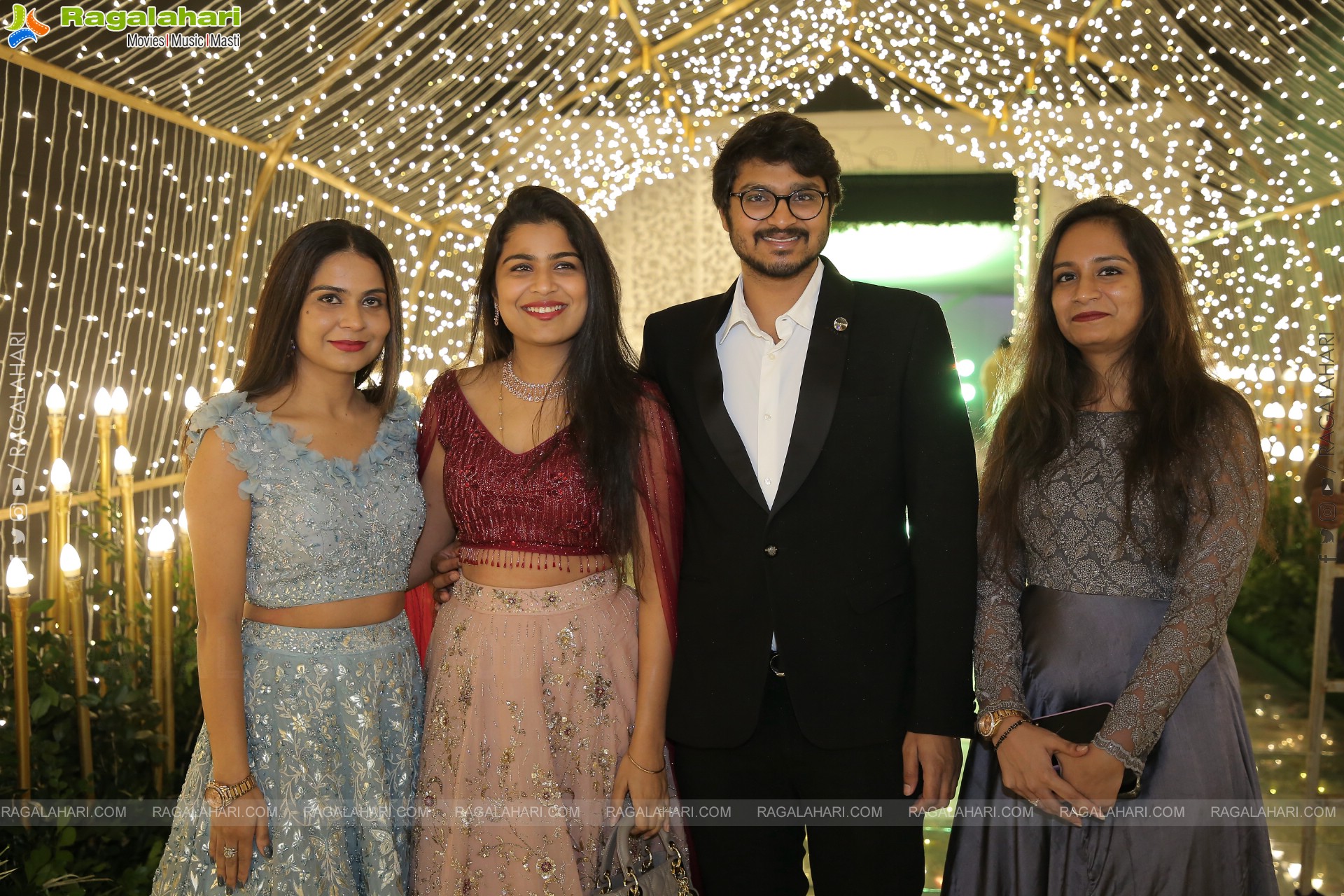 Prateek & Hitha's Sangeeth at N Convention, Hyderabad