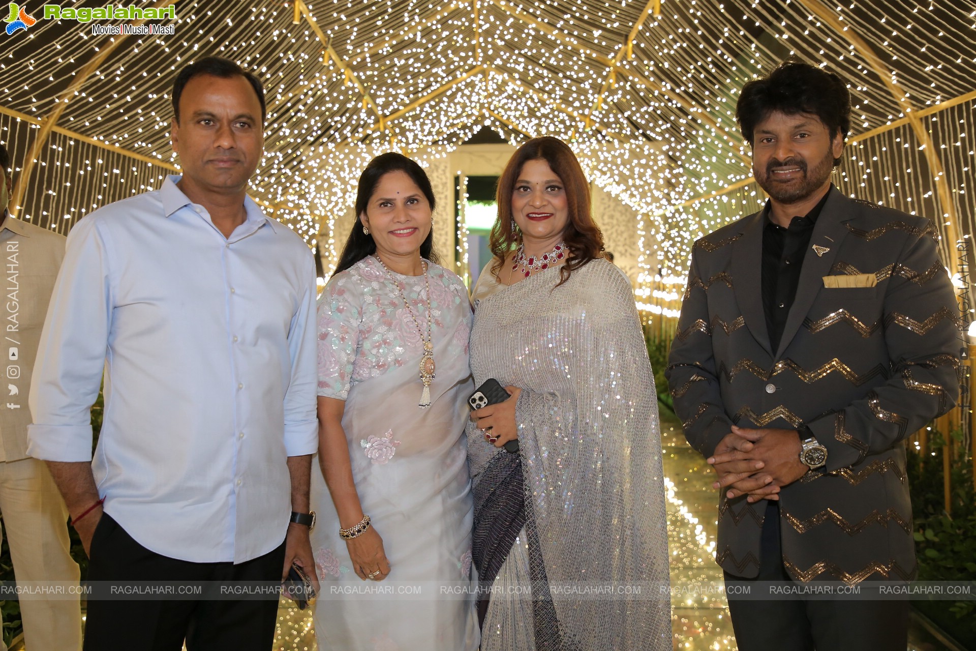 Prateek & Hitha's Sangeeth at N Convention, Hyderabad