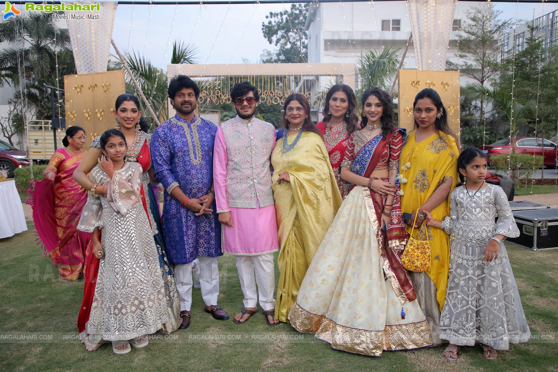 Pratheek's Pellikoduku Party at The Trails Gated Community Lawns at Manikonda