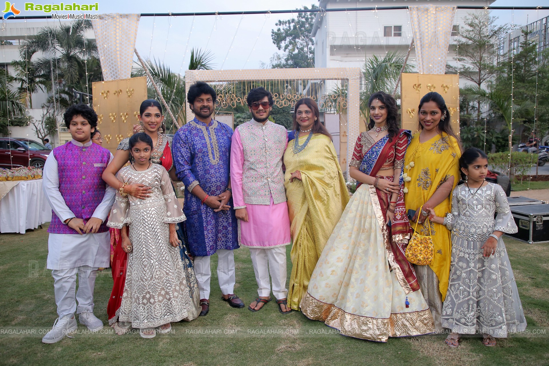 Pratheek's Pellikoduku Party at The Trails Gated Community Lawns at Manikonda