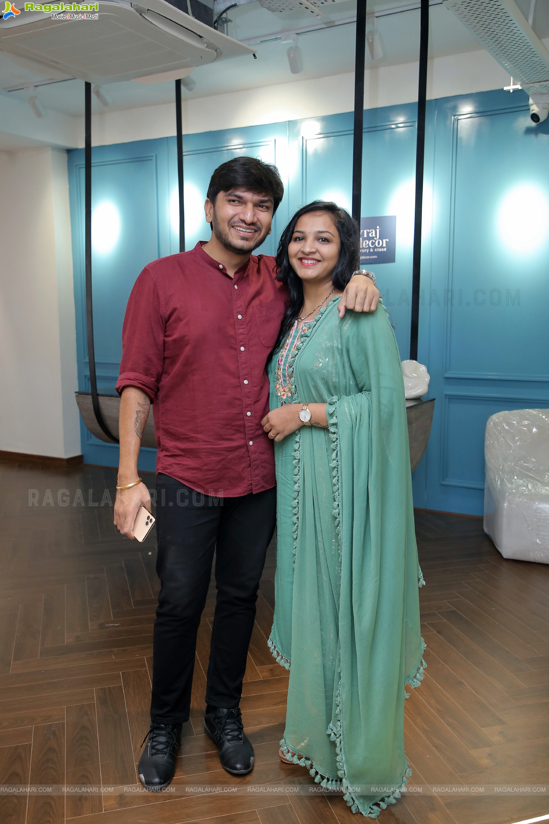 Tollywood Actor VJ Sunny inaugurated the Vraj Décor Store at Banjara Hills