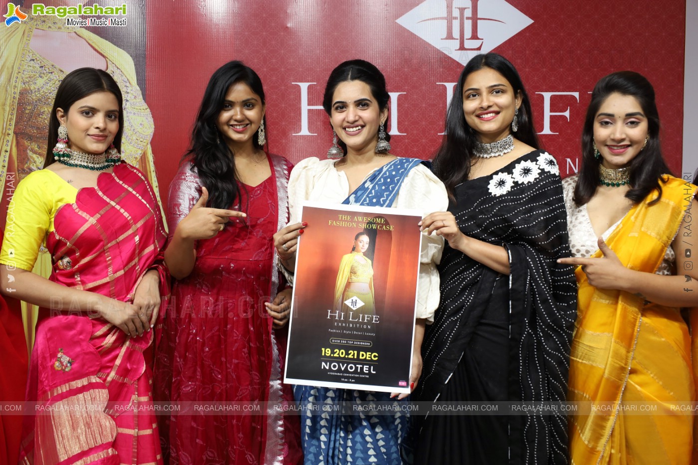 Hi Life Exhibition Fashion Showcase Date Announcement Event, Hyderabad