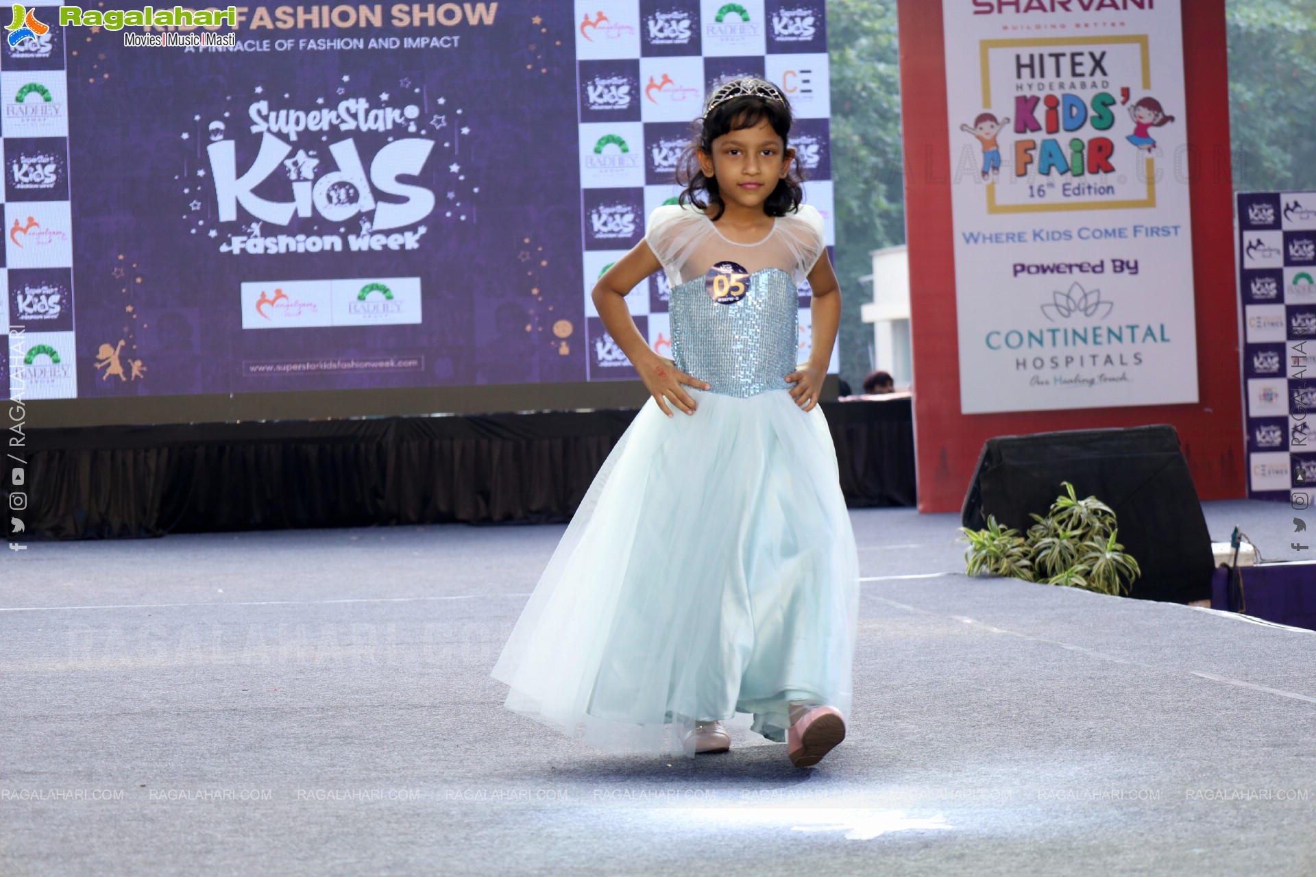 Super Star Kids Fashion Week at Hitex Exhibition Centre, Hitech City.