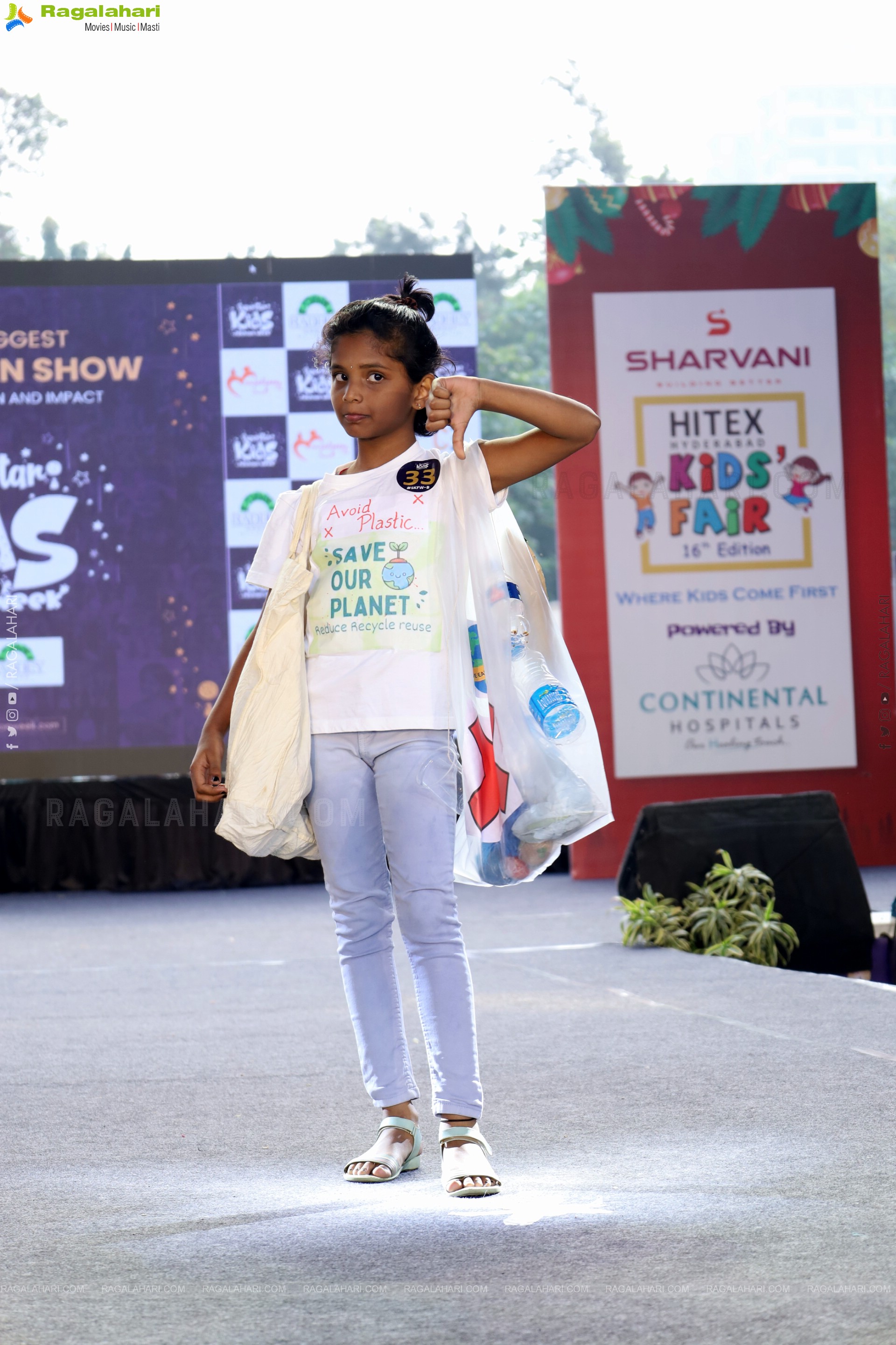 Super Star Kids Fashion Week at Hitex Exhibition Centre, Hitech City.