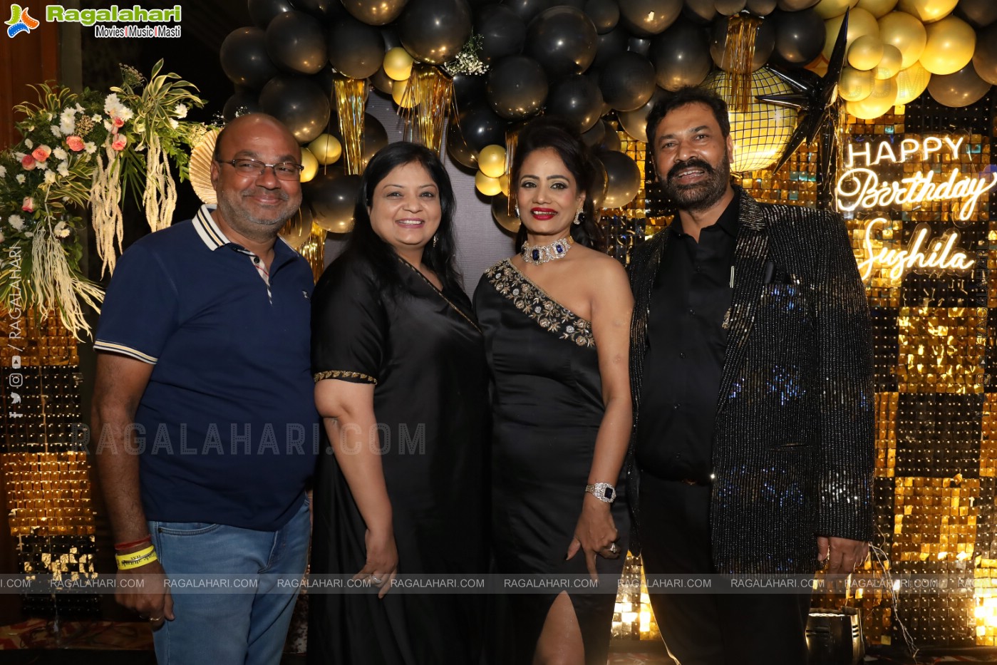 Sushila Bokadia Birthday Bash at Marriott Hotel, Hyderabad