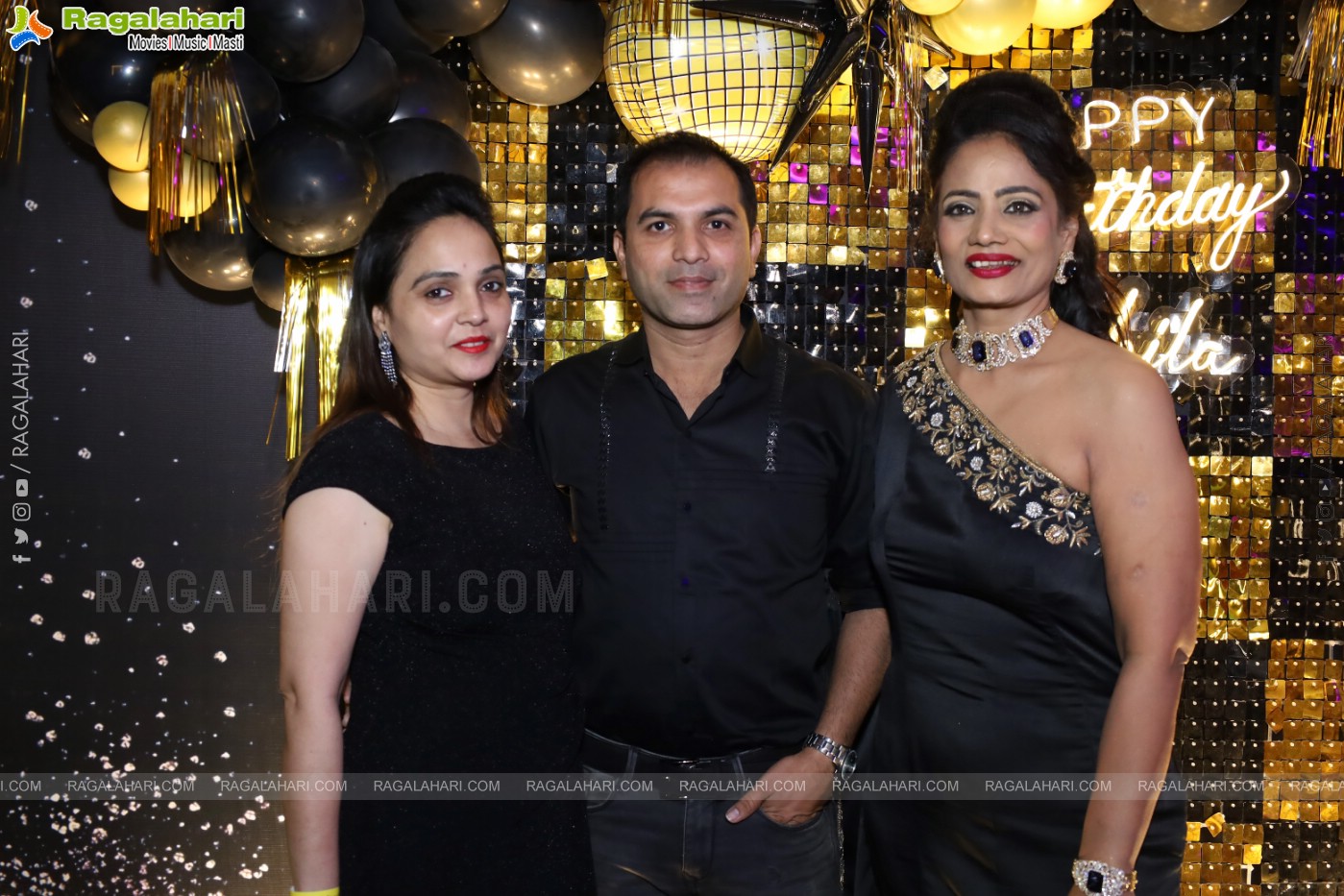 Sushila Bokadia Birthday Bash at Marriott Hotel, Hyderabad