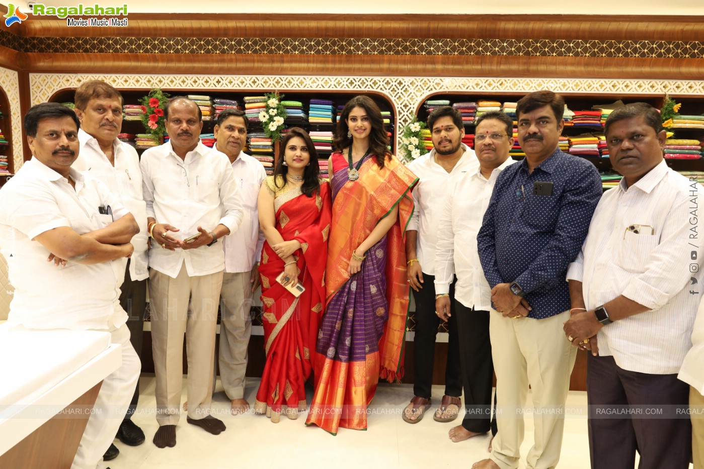 Grand Launch of White House Store from Mangalagiri Chillapalli Handlooms