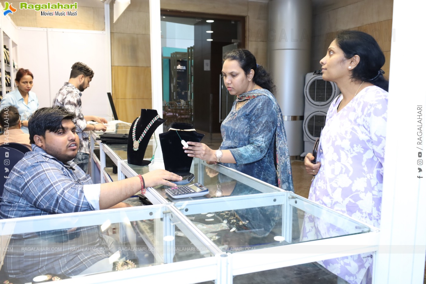 Grand Launch of Hi Life Jewels Exhibition at HICC-Novotel, Hyd