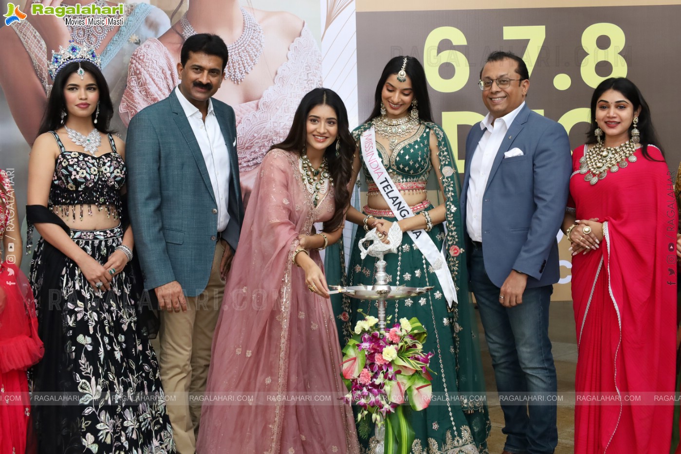 Grand Launch of Hi Life Jewels Exhibition at HICC-Novotel, Hyd