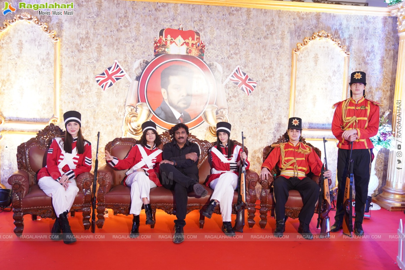 Suchirindia CEO Lion Kiron K Party in Royal British Style at The Imperial Garden