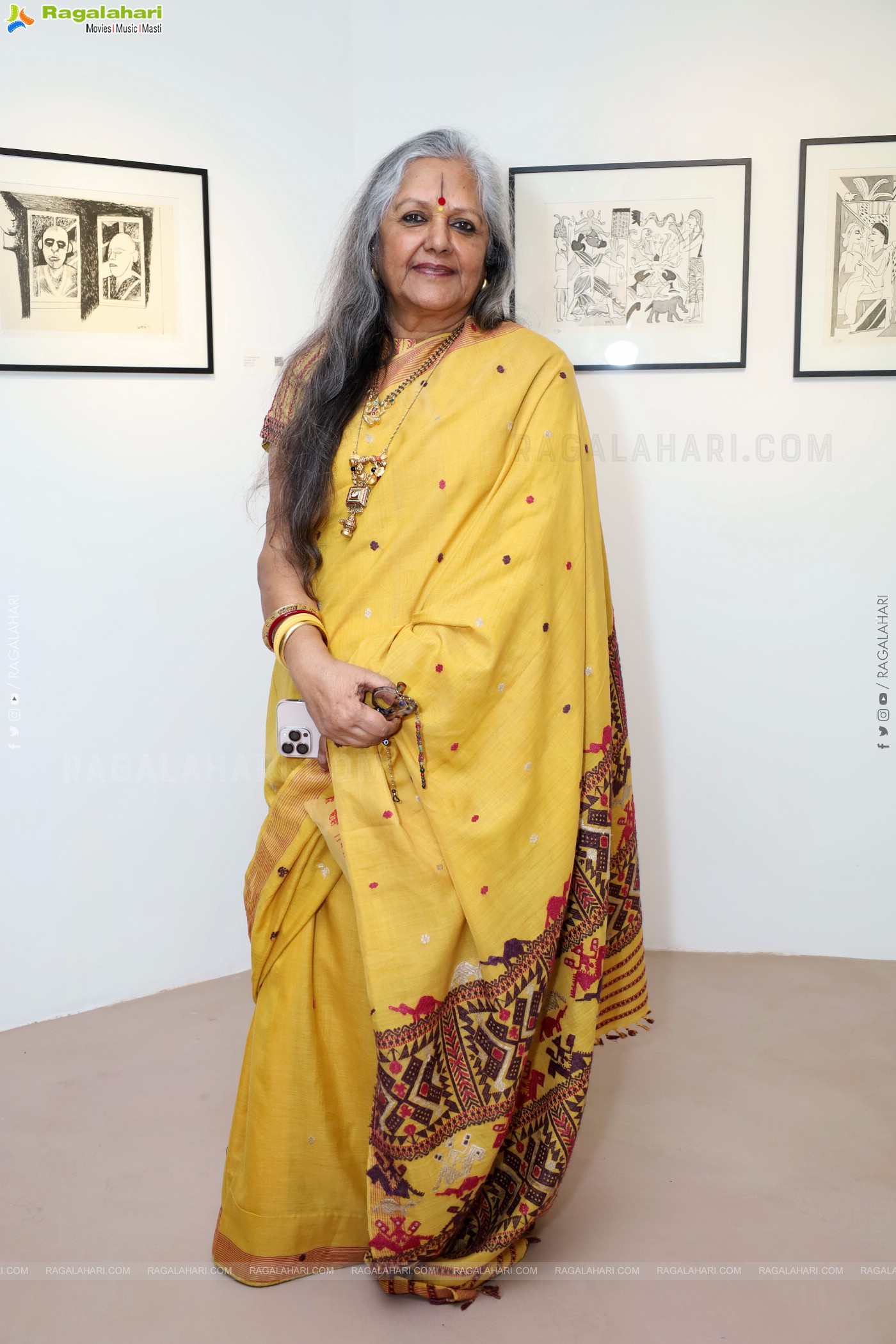 Shrishti Art Gallery Presents The exhibition Inked Legacies, Linking Geographies