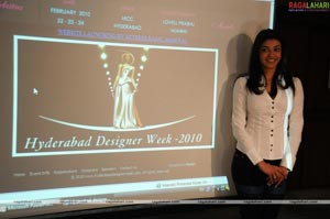 Kajal launches Hyderabad Designer Week 2010 Website