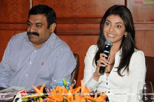 Kajal launches Hyderabad Designer Week 2010 Website