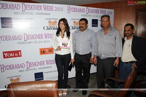 Kajal launches Hyderabad Designer Week 2010 Website