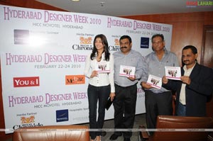Kajal launches Hyderabad Designer Week 2010 Website
