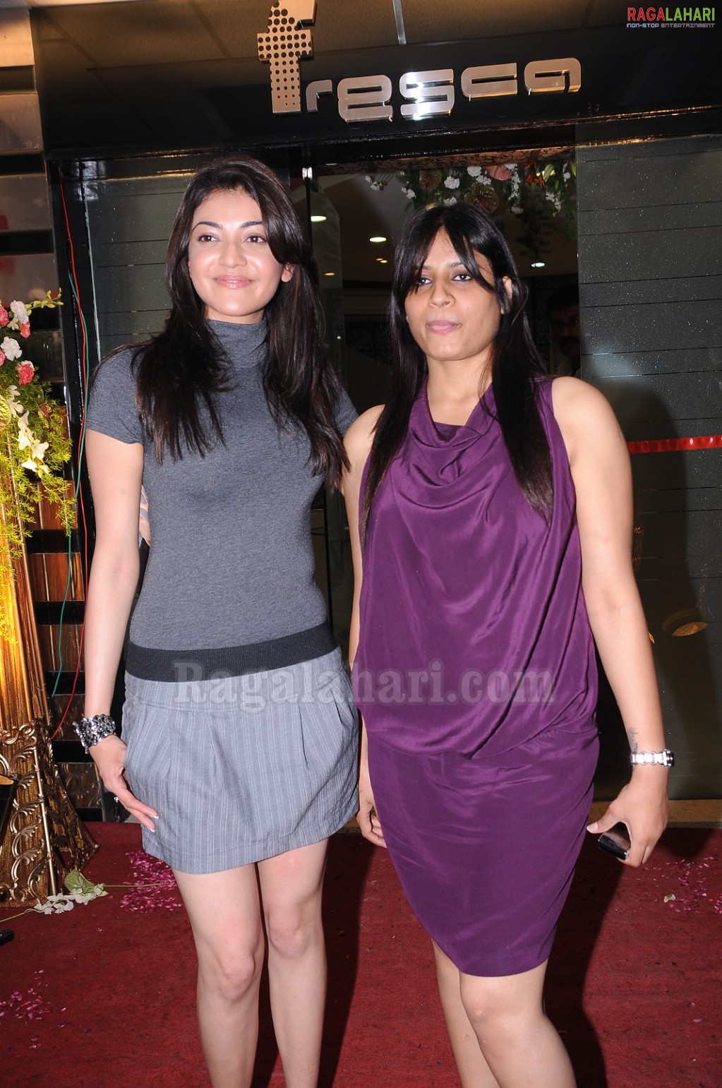 Kajal Inagurates Fresca Unisex Saloon