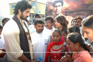 Rana & Richa With Blind People