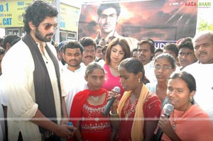 Rana & Richa With Blind People