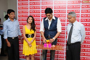 Madhurima , Ganesh Raghavan at KSR Opticals