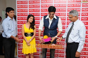 Madhurima , Ganesh Raghavan at KSR Opticals