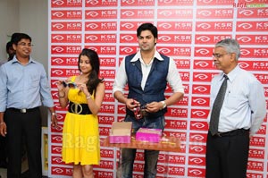 Madhurima , Ganesh Raghavan at KSR Opticals