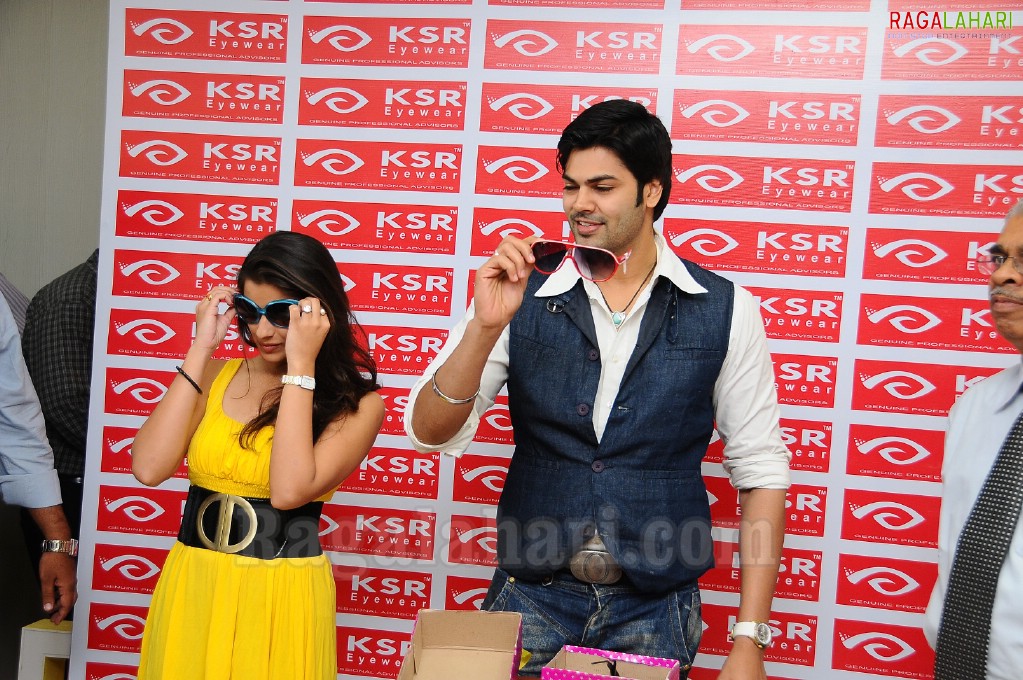Madhurima & Ganesh Raghavan at KSR Opticals