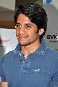 Naga Chaitanya with Radio Mirchi Uninor Best Photogenic Couple