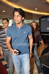 Naga Chaitanya with Radio Mirchi Uninor Best Photogenic Couple