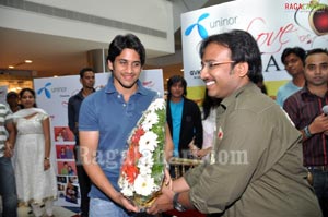 Naga Chaitanya with Radio Mirchi Uninor Best Photogenic Couple