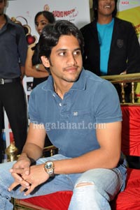 Naga Chaitanya with Radio Mirchi Uninor Best Photogenic Couple