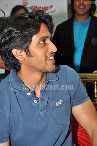 Naga Chaitanya with Radio Mirchi Uninor Best Photogenic Couple