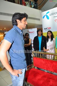 Naga Chaitanya with Radio Mirchi Uninor Best Photogenic Couple