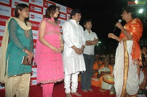 Richa Gangopadhyay at 108 Feet Shiva Puja