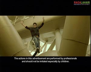Mahesh's Thums Up dangerous action stunts in Malaysia
