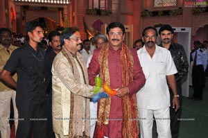 AR Construction's Group MD Ravindra sons Marriage, Hyd