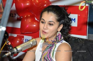 Taapsee at Big FM