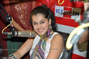 Taapsee at Big FM