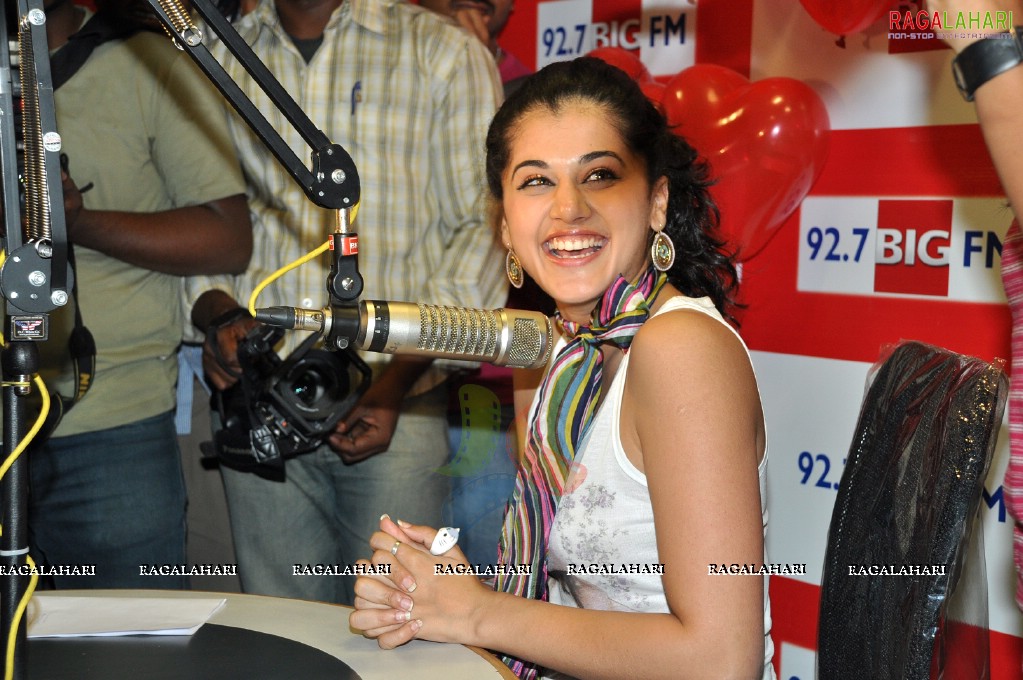 Taapsee at Big FM