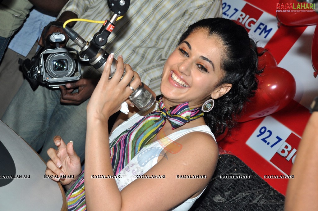 Taapsee at Big FM