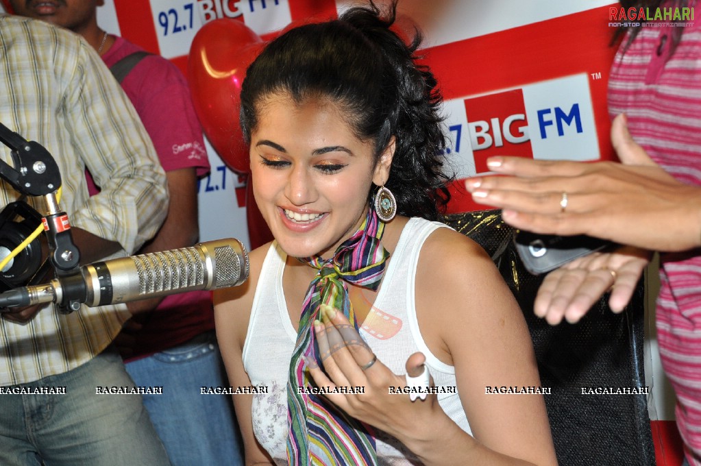 Taapsee at Big FM