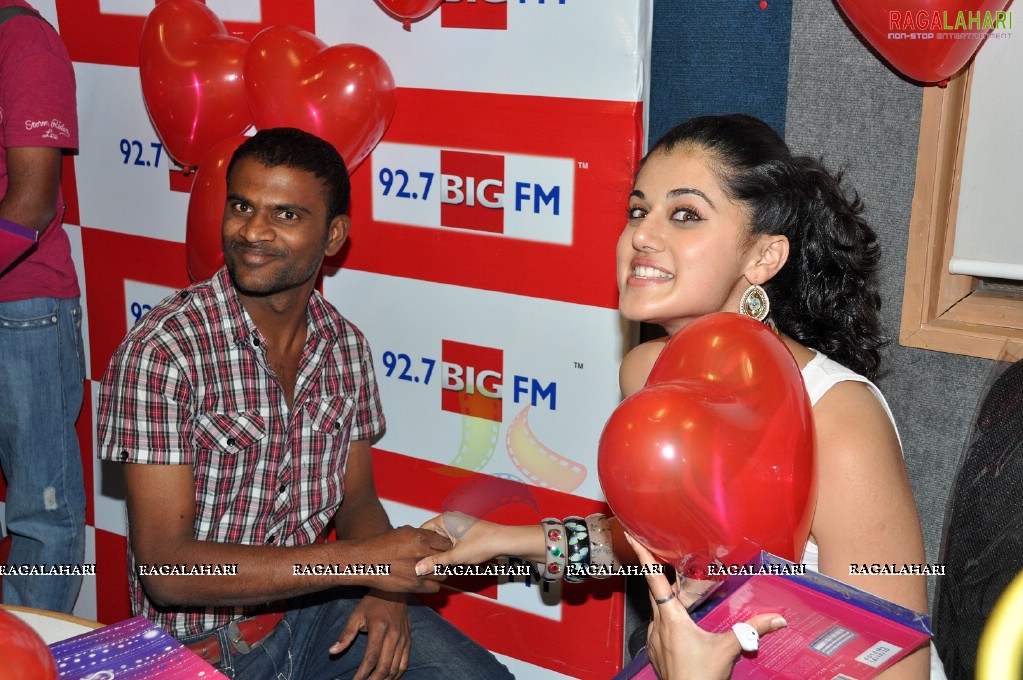 Taapsee at Big FM